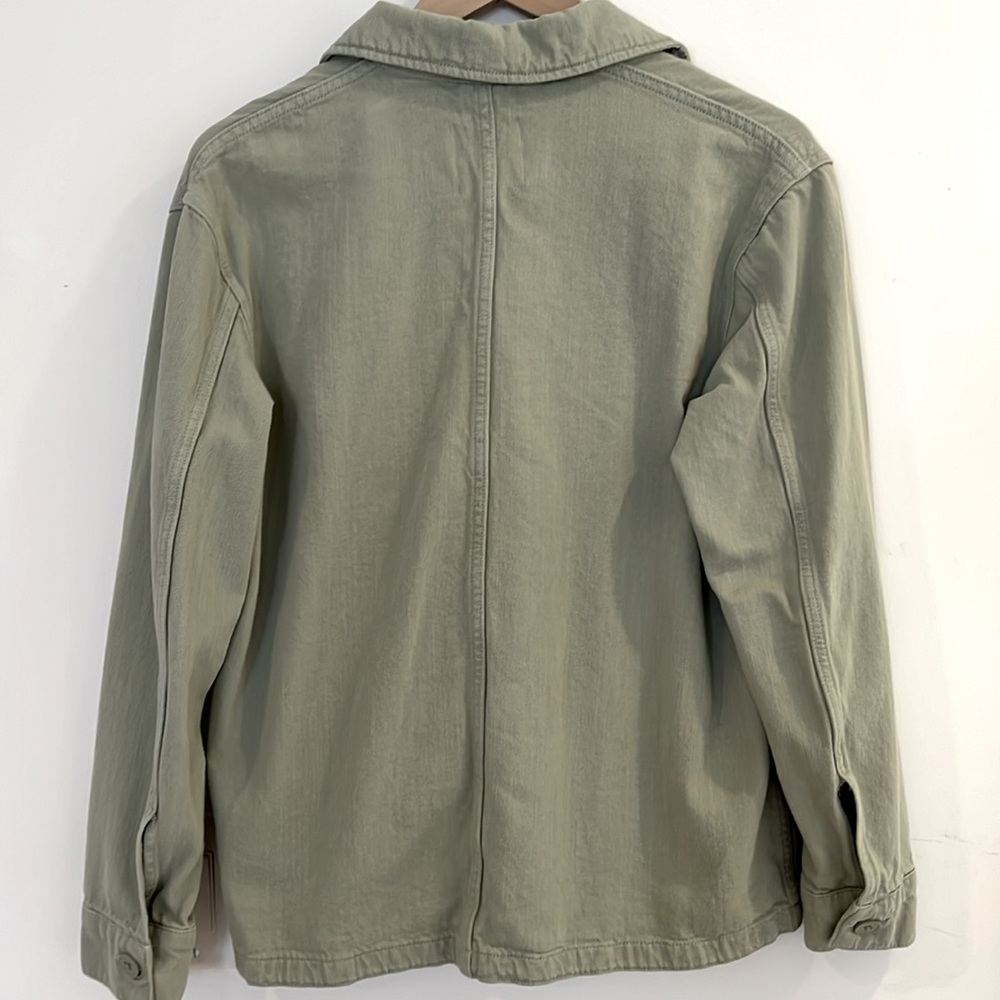Zara Sage Green Chore Jacket - XS - Picture 5 of 5